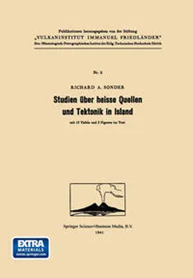 Sonder |  Studien über heisse Quellen und Tektonik in Island | eBook | Sack Fachmedien