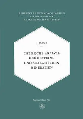 Jaeger |  Chemische Analyse der Gesteine und Silikatischen Mineralien | eBook | Sack Fachmedien