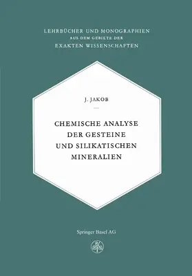 Jaeger |  Chemische Analyse der Gesteine und Silikatischen Mineralien | Buch |  Sack Fachmedien