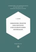 Jaeger |  Jaeger, J: Chemische Analyse der Gesteine und Silikatischen | Buch |  Sack Fachmedien