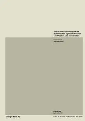 Dieterle / Bachmann |  Einfluss der Rissbildung auf die dynamischen Eigenschaften von Leichtbeton- und Betonbalken | eBook | Sack Fachmedien