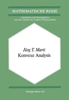 Marti |  Konvexe Analysis | Buch |  Sack Fachmedien