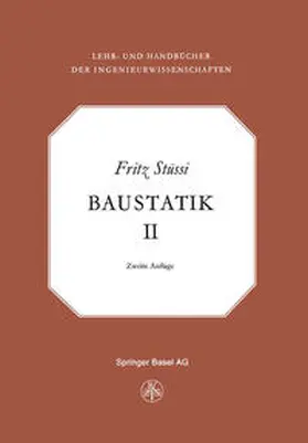 Stüssi |  Vorlesungen über Baustatik | eBook | Sack Fachmedien