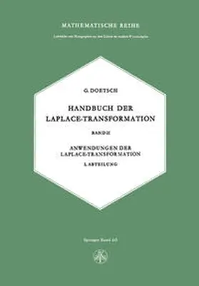 Doetsch |  Handbuch der Laplace-Transformation | eBook | Sack Fachmedien