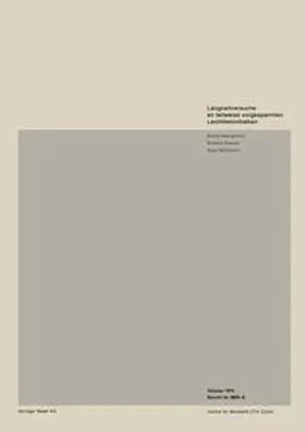 HEIMGARTNER / KRAUSS / BACHMANN | Langzeitversuche an teilweise vorgespannten Leichtbetonbalken | E-Book | www.sack.de
