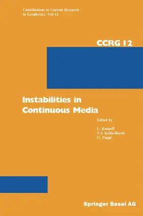 KNOPOFF / KEILI-BOROK / KEILI |  Instabilities in Continuous Media | Buch |  Sack Fachmedien