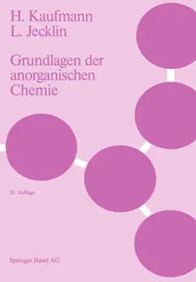 Kaufmann / Jecklin |  Grundlagen der anorganischen Chemie | eBook | Sack Fachmedien