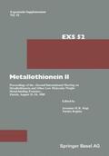 Kägi / Kojima |  Kojima: Metallothionein II | Buch |  Sack Fachmedien