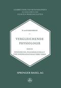 Buddenbrock |  Buddenbrock, W: Vergleichende Physiologie | Buch |  Sack Fachmedien