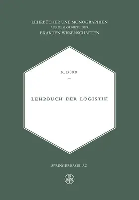 DÜRR |  Dürr: Lehrbuch der Logistik | Buch |  Sack Fachmedien