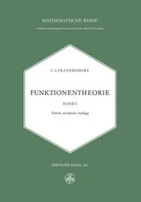 Caratheodory |  Funktionentheorie | eBook | Sack Fachmedien