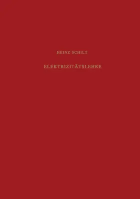 Schilt |  Elektrizitätslehre | Buch |  Sack Fachmedien