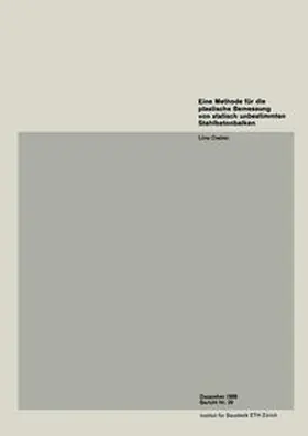 Crainic |  Eine Methode für die plastische Bemessung von statisch unbestimmten Stahlbetonplatten | eBook | Sack Fachmedien