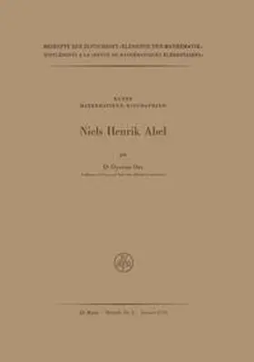 Oystein |  Niels Henrik Abel | eBook | Sack Fachmedien