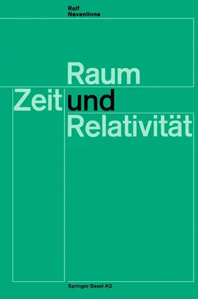 Nevanlinna |  Raum, Zeit und Relativität | Buch |  Sack Fachmedien