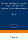 PROGRESS / JUCKER |  Jucker: Progress in Drug Research / Fortschritte der Arzneim | Buch |  Sack Fachmedien