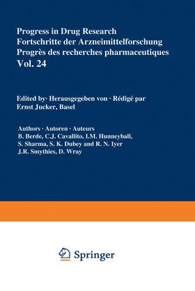 JUCKER | Jucker: Progress in Drug Research / Fortschritte der Arzneim | Buch | 978-3-0348-7110-5 | sack.de