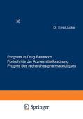 JUCKER |  Jucker: Progress in Drug Research / Fortschritte der Arzneim | Buch |  Sack Fachmedien