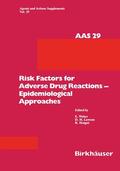 Weber / Lawson / Hoigne |  Weber: Risk Factors for Adverse Drug Reactions ¿ Epidemiolog | Buch |  Sack Fachmedien