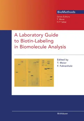Fahrenholz / Meier |  A Laboratory Guide to Biotin-Labeling in Biomolecule Analysis | Buch |  Sack Fachmedien