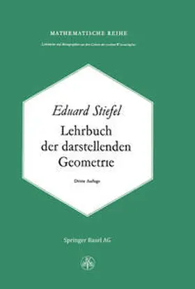 Steifel |  Lehrbuch der Darstellenden Geometrie | eBook | Sack Fachmedien