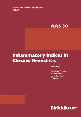 Persson / Agent / Venge |  Inflammatory Indices in Chronic Bronchitis | Buch |  Sack Fachmedien