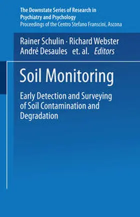 Schulin / Desaules / Webster |  Soil Monitoring | eBook | Sack Fachmedien
