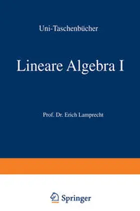 Lamprecht |  Lineare Algebra I | eBook | Sack Fachmedien