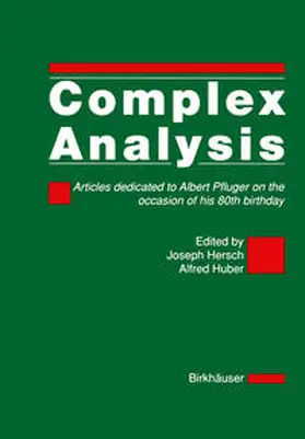 Hersch / Huber |  Complex Analysis | eBook | Sack Fachmedien
