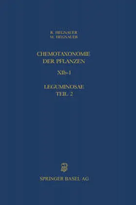 Hegnauer | Chemotaxonomie der Pflanzen | E-Book | www.sack.de