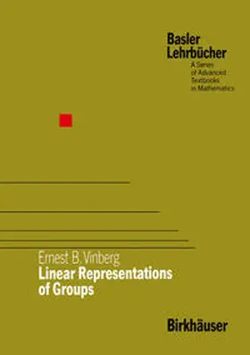 Vinberg |  Linear Representations of Groups | eBook | Sack Fachmedien