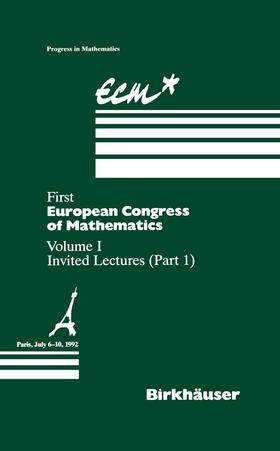 Joseph / Mignot / Murat | First European Congress of Mathematics Paris, July 6¿10, 199 | Buch | 978-3-0348-9330-5 | sack.de
