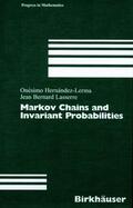 Hernández-Lerma / Lasserre |  Lasserre, J: Markov Chains and Invariant Probabilities | Buch |  Sack Fachmedien