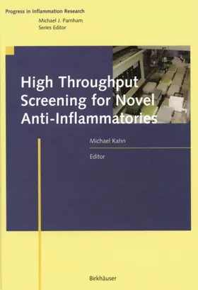 Kahn |  High Throughput Screening for Novel Anti-Inflammatories | Buch |  Sack Fachmedien