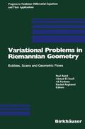 Baird / El Soufi / Fardoun |  Variational Problems in Riemannian Geometry | Buch |  Sack Fachmedien