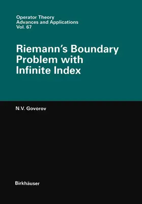 Govorov / Ostrovskii |  Riemann's Boundary Problem with Infinite Index | Buch |  Sack Fachmedien