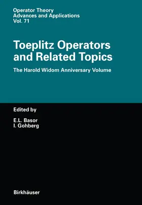 Basor / Gohberg |  Toeplitz Operators and Related Topics | Buch |  Sack Fachmedien