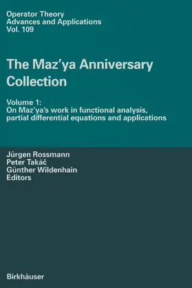 Rossmann / Takac / Wildenhain |  The Maz'ya Anniversary Collection | Buch |  Sack Fachmedien