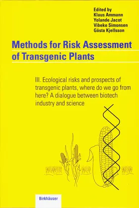 Ammann / Jacot / Kjellsson | Methods for Risk Assessment of Transgenic Plants | Buch | 978-3-0348-9735-8 | www.sack.de