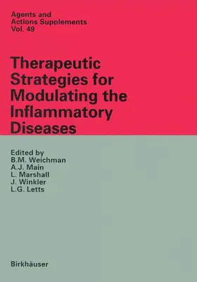 Weichman / Marshall / Main |  Therapeutic Strategies for Modulating the Inflammatory Diseases | Buch |  Sack Fachmedien