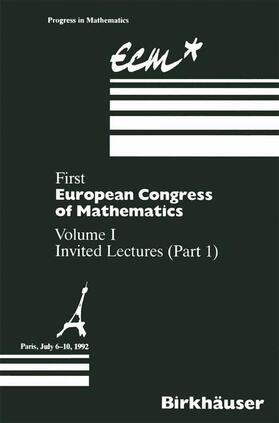 Joseph / Mignot / Murat | First European Congress of Mathematics | Buch | 978-3-0348-9911-6 | sack.de