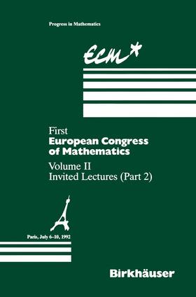 Joseph / Mignot / Murat | First European Congress of Mathematics Paris, July 6¿10, 199 | Buch | 978-3-0348-9912-3 | sack.de