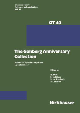 Dym / Lancaster / Goldberg | Dym: Gohberg Anniversary Collection | Buch | 978-3-0348-9924-6 | sack.de