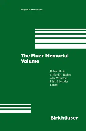 Hofer / Zehnder / Taubes |  The Floer Memorial Volume | Buch |  Sack Fachmedien