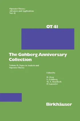 Goldberg / Kaashoek / Lancaster |  The Gohberg Anniversary Collection | Buch |  Sack Fachmedien