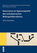 Gonon / Hügli / Künzli |  Governance im Spannungsfeld des schweizerischen Bildungsföderalismus | Buch |  Sack Fachmedien