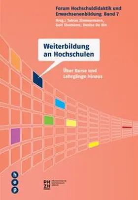 Zimmermann / Thomann / Da Rin |  Weiterbildung an Hochschulen (E-Book) | eBook | Sack Fachmedien
