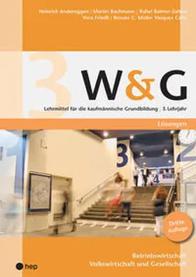 Andereggen / Bachmann / Friedli |  W&G 3 | Buch |  Sack Fachmedien