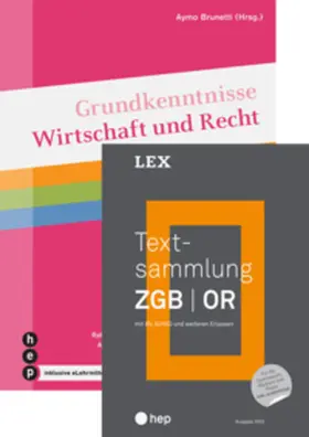 Brunetti / Balmer-Zahnd / Friedli |  Spezialangebot «Textsammlung ZGB | OR» und «Grundkenntnisse Wirtschaft und Recht» | Buch |  Sack Fachmedien
