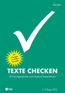 Bieli |  Texte checken (Print inkl. E-Book Edubase) | Buch |  Sack Fachmedien